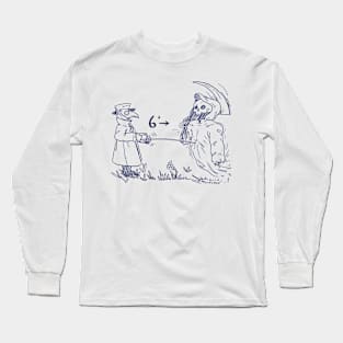 6 feet away Long Sleeve T-Shirt